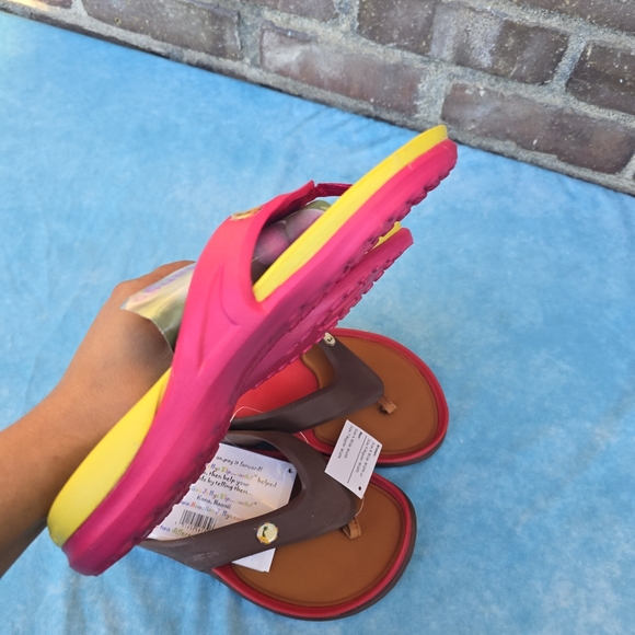 Bundle Hawaiian Jellys Slide Flip Flops Flat Sandals Women's Sz 8 - Picture 5 of 7